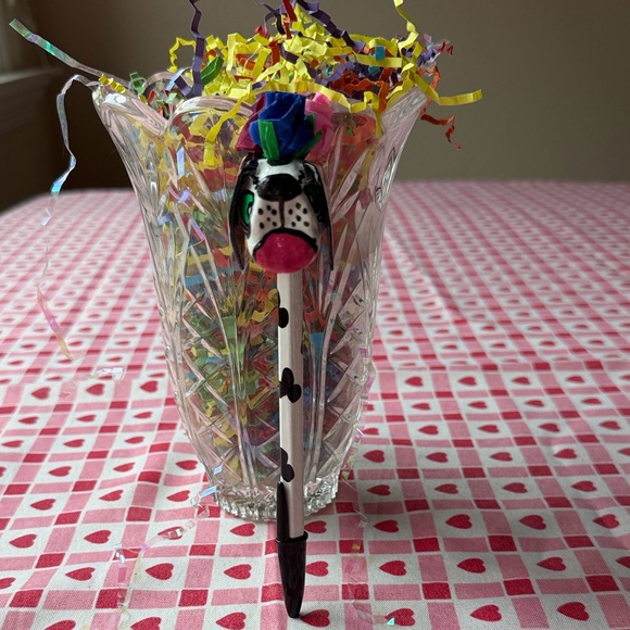 🐶 CONSUELA PAPER MACHE DOG PEN 🐶 NWT 🐶 - Picture 2 of 16